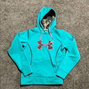 Under Armour Blue/Camo Hoodie
